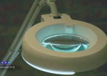 Magnifying Floor Lamp by Brightech