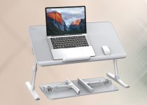 Saiji Leather Bed Tray Table