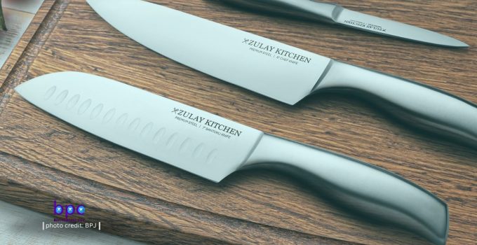Zulay Stainless Steel Knife Set